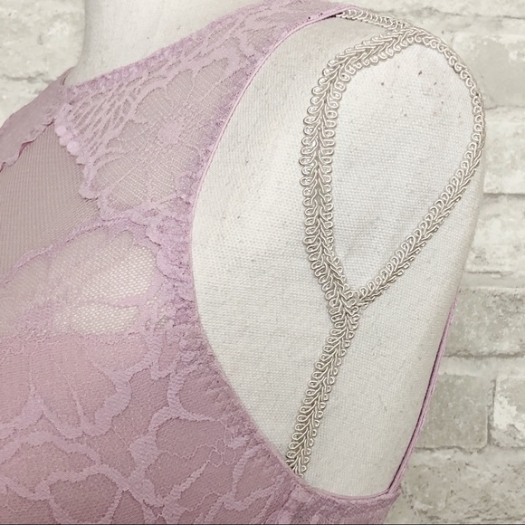 PINK VICTORIA'S SECRET Lilac Lace Bralette - Picture 9 of 16